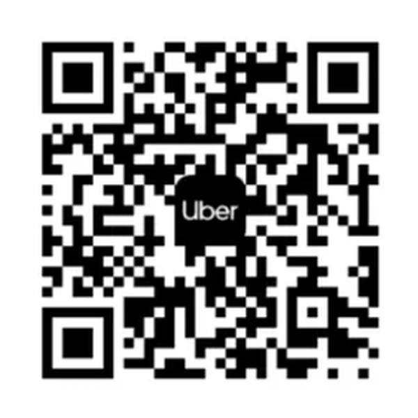 QR kod za preuzimanje aplikacije Uber